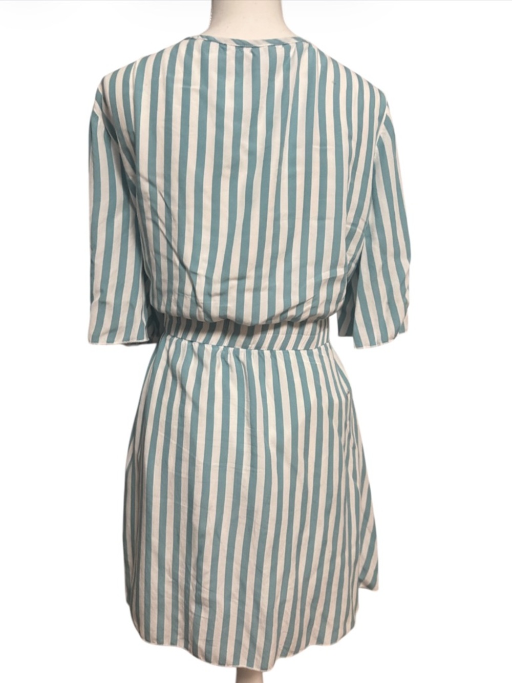 PrettyGarden 100% Ultra Soft Viscose Lined Flattering Wrap Style Dress Sz XL - Picture 11 of 11